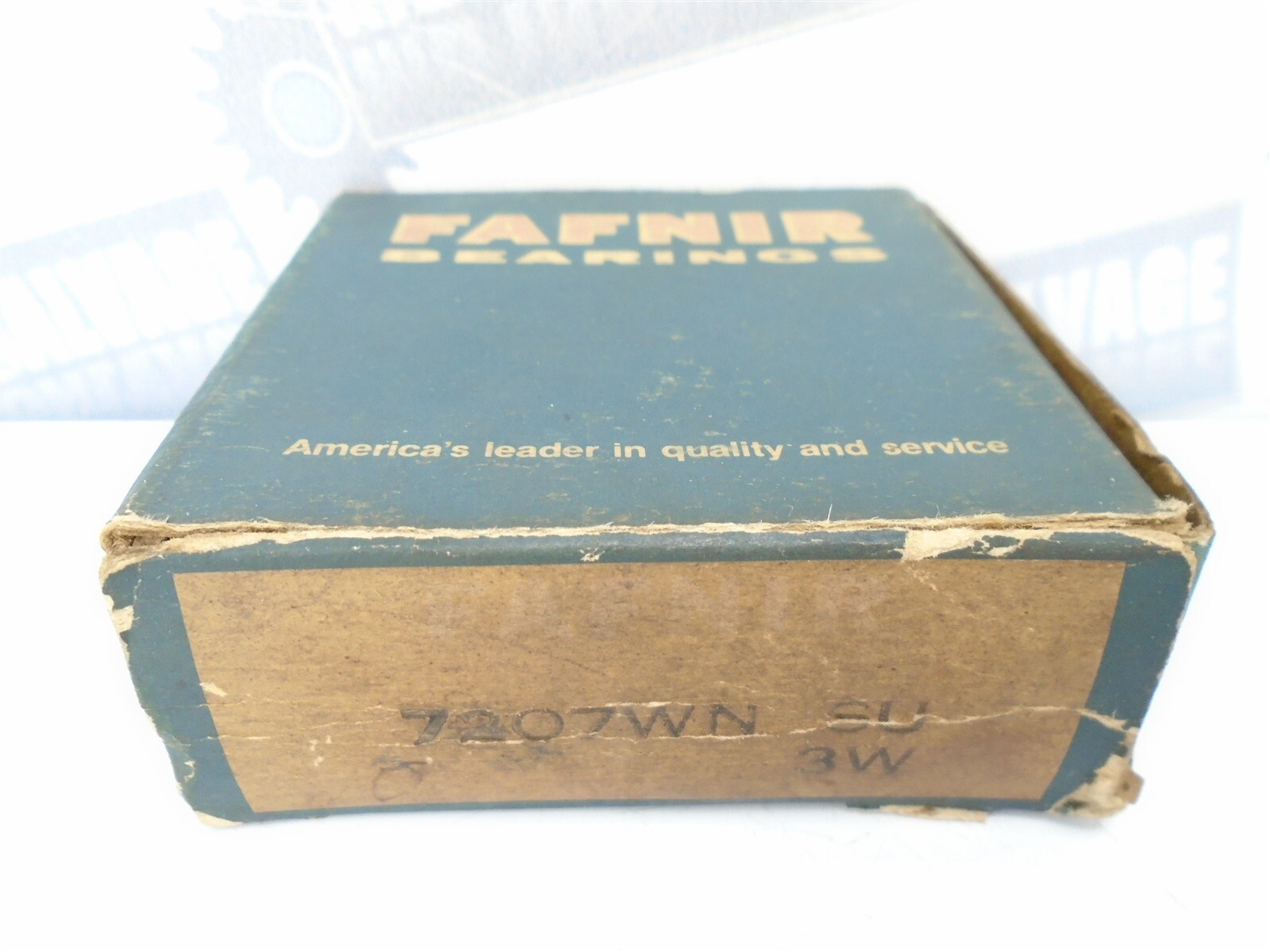 FAFNIR – 7207WN SU Angular Contact Bearing – 40° Angle – 35mm x 72mm x 17mm -NEW