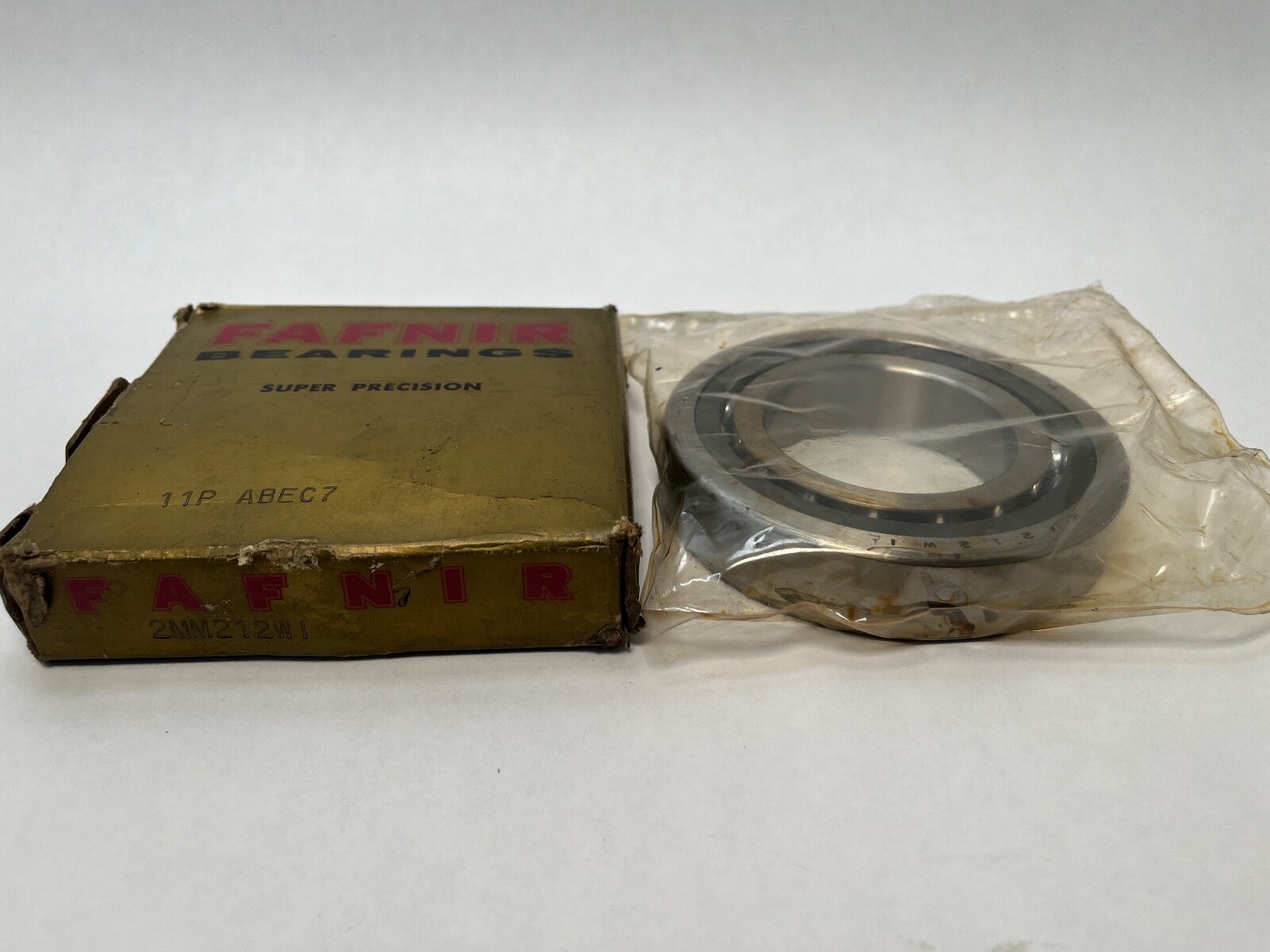 Fafnir 2MM212WI Angular Bearing 60x110x22 mm 7212-C 2MM-212-WI-CR USA
