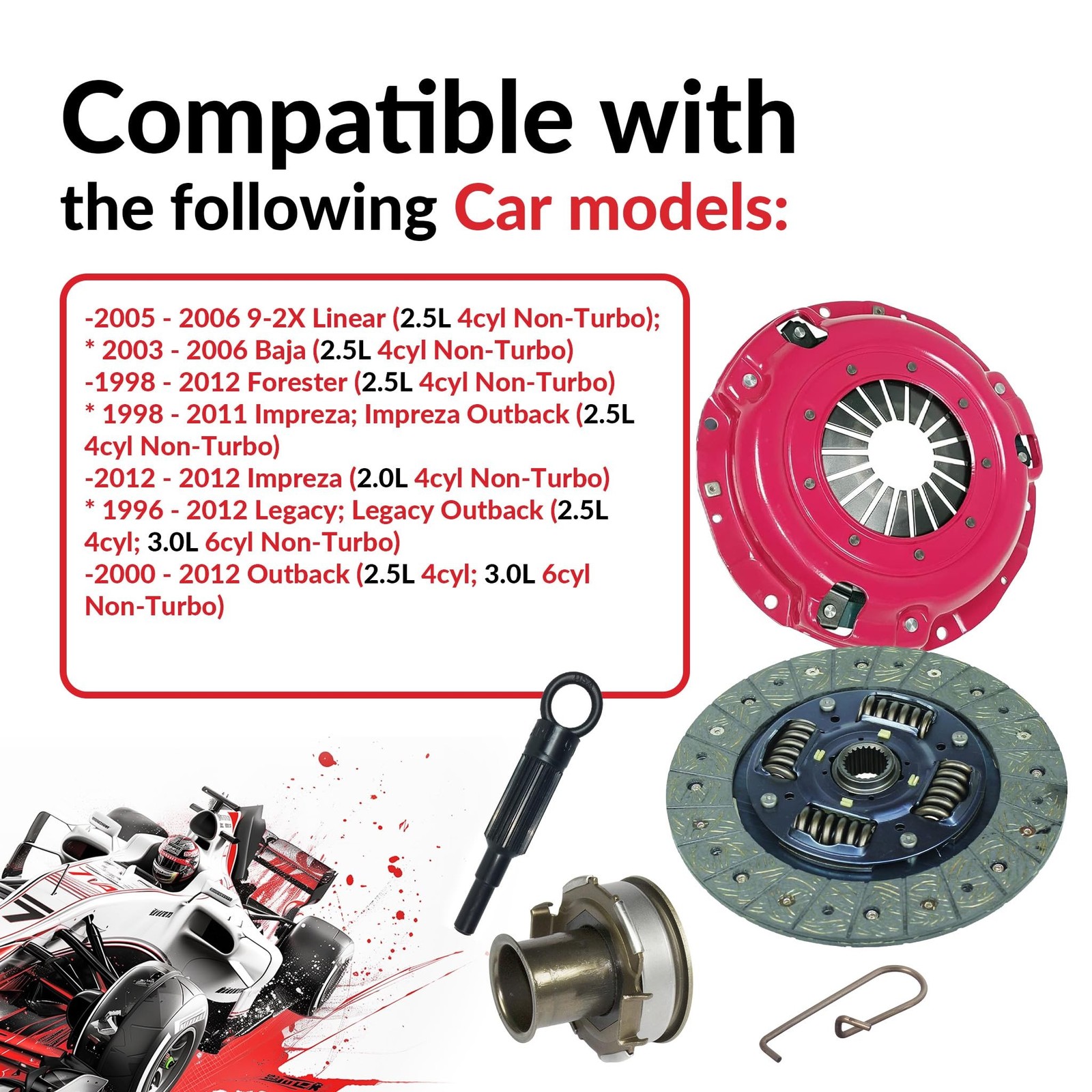Clutch Kit And Sleeve Compatible With Forester Impreza Legacy X Base Limited …