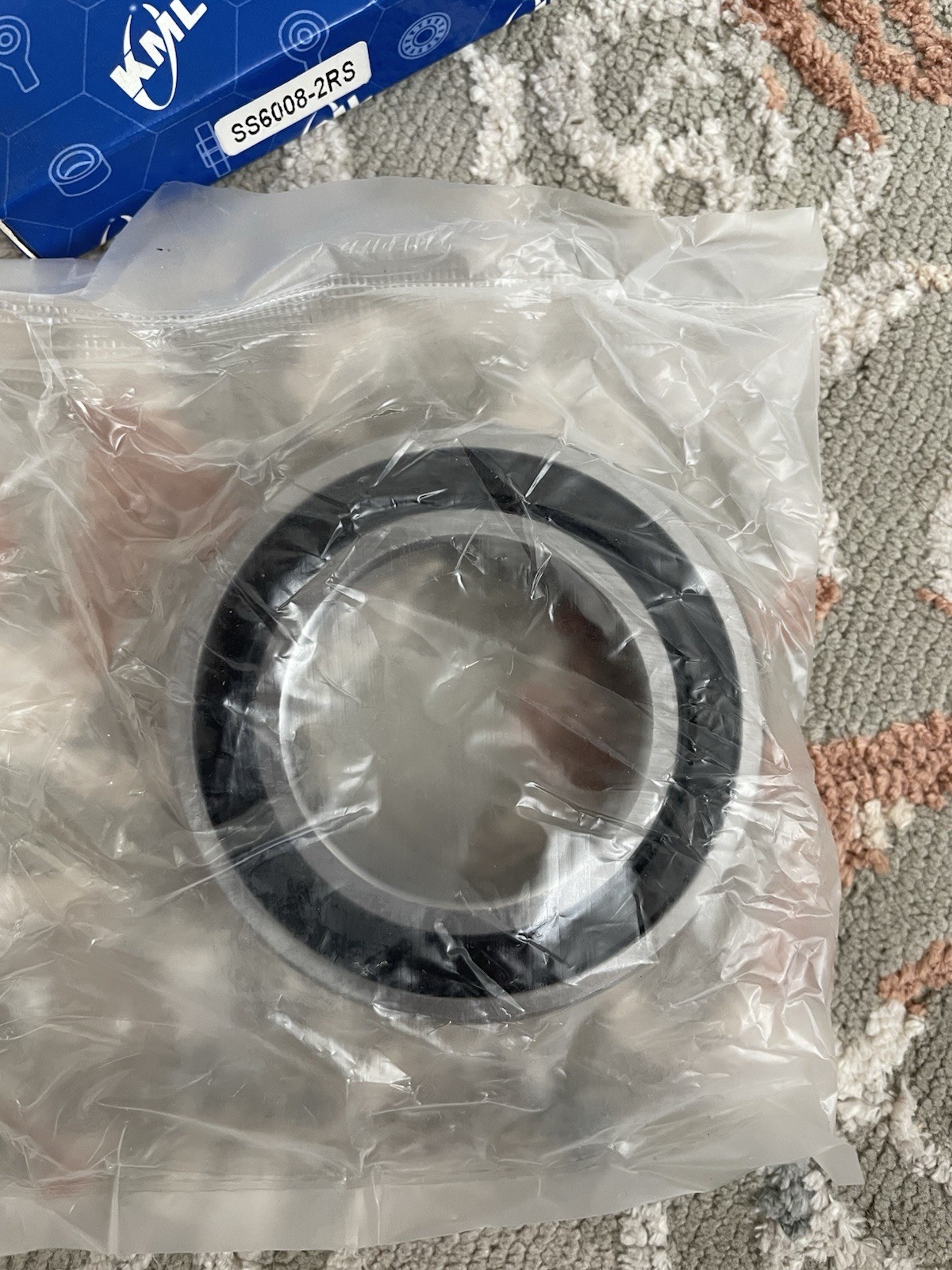 KML SS6008-2RS Stainless Steel Ball Bearing 40mm Bore 68mm OD 15mm W