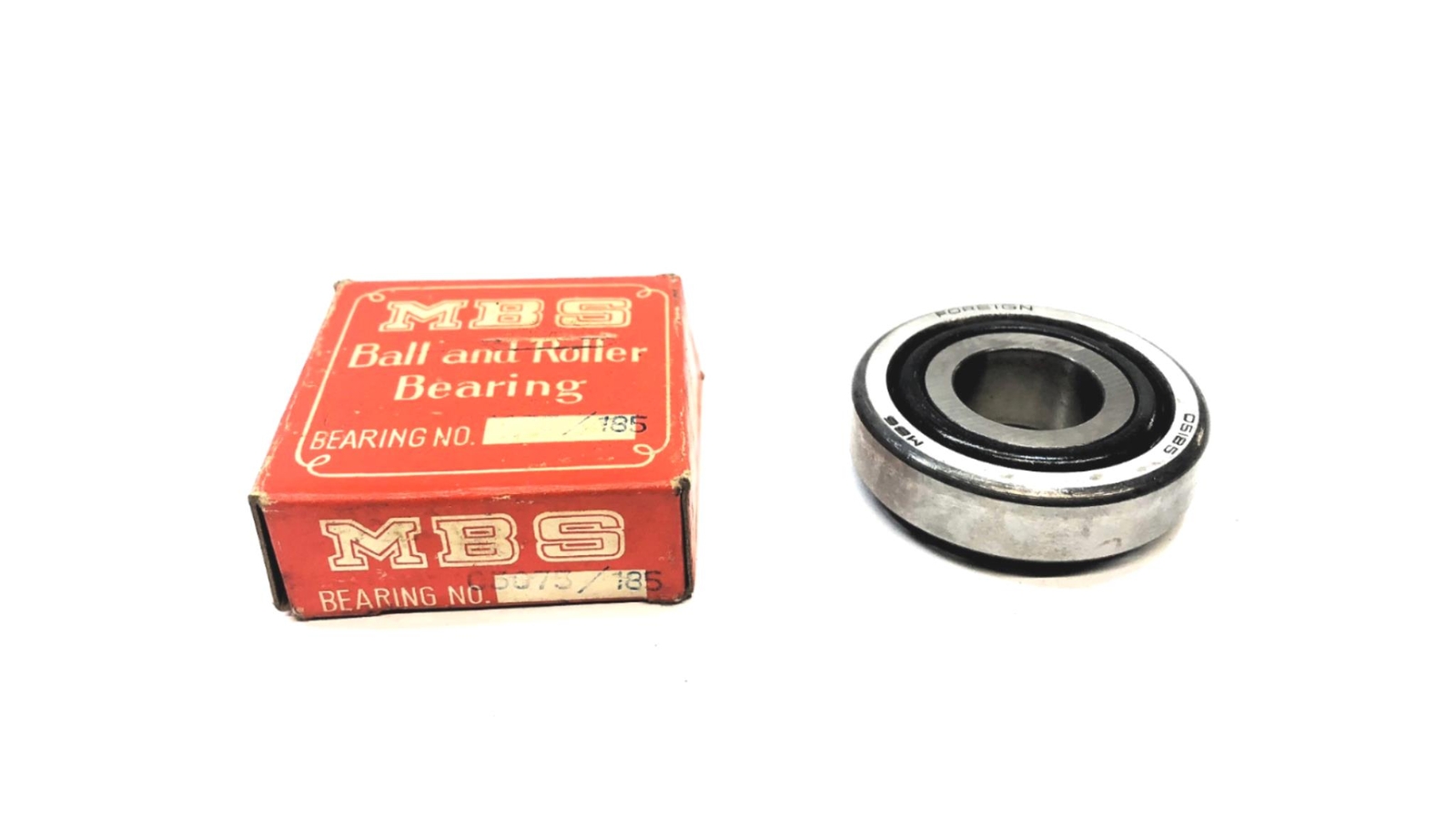 MBS Tapered Roller Bearing Cup & Cone 05185 / 05075 (05175/185) NOS