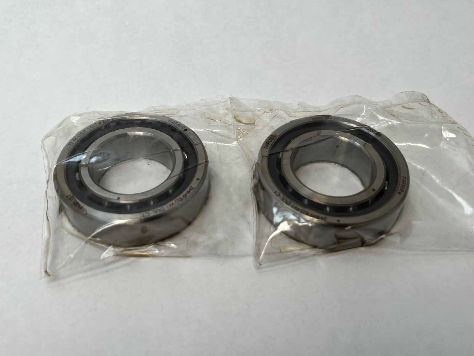 Fafnir 2MM9105WI-DUL Bearing 25x47x12mm 7005-C 2MM-9105-WI-CR-DUL USA 2 Pcs