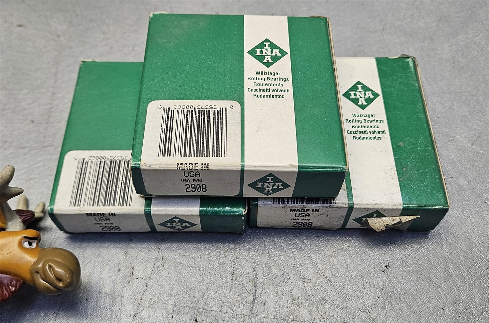INA 2908 Thrust Ball Bearing 40mm x 60mm x 16mm Lot of 8