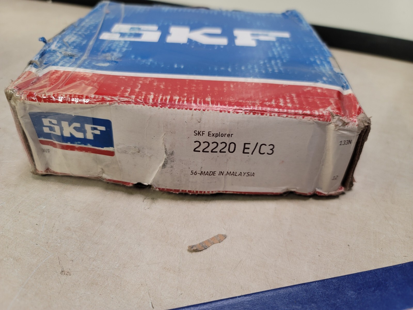 SKF 22220 E C3 SPHERICAL ROLLER BEARING 100x180x46 mm 22220EC3 NOB