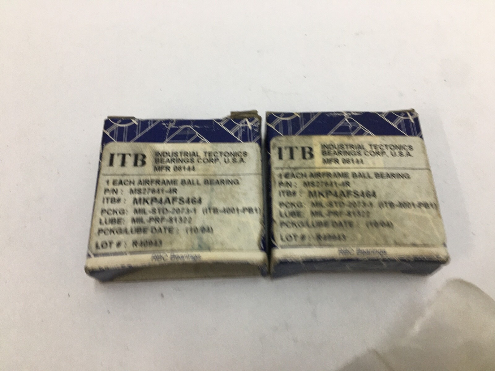 RBC MKP4AFS464 Bearing 0.25″x0.75″x0.281″ MKP 4AFS 464 USA 2 pcs