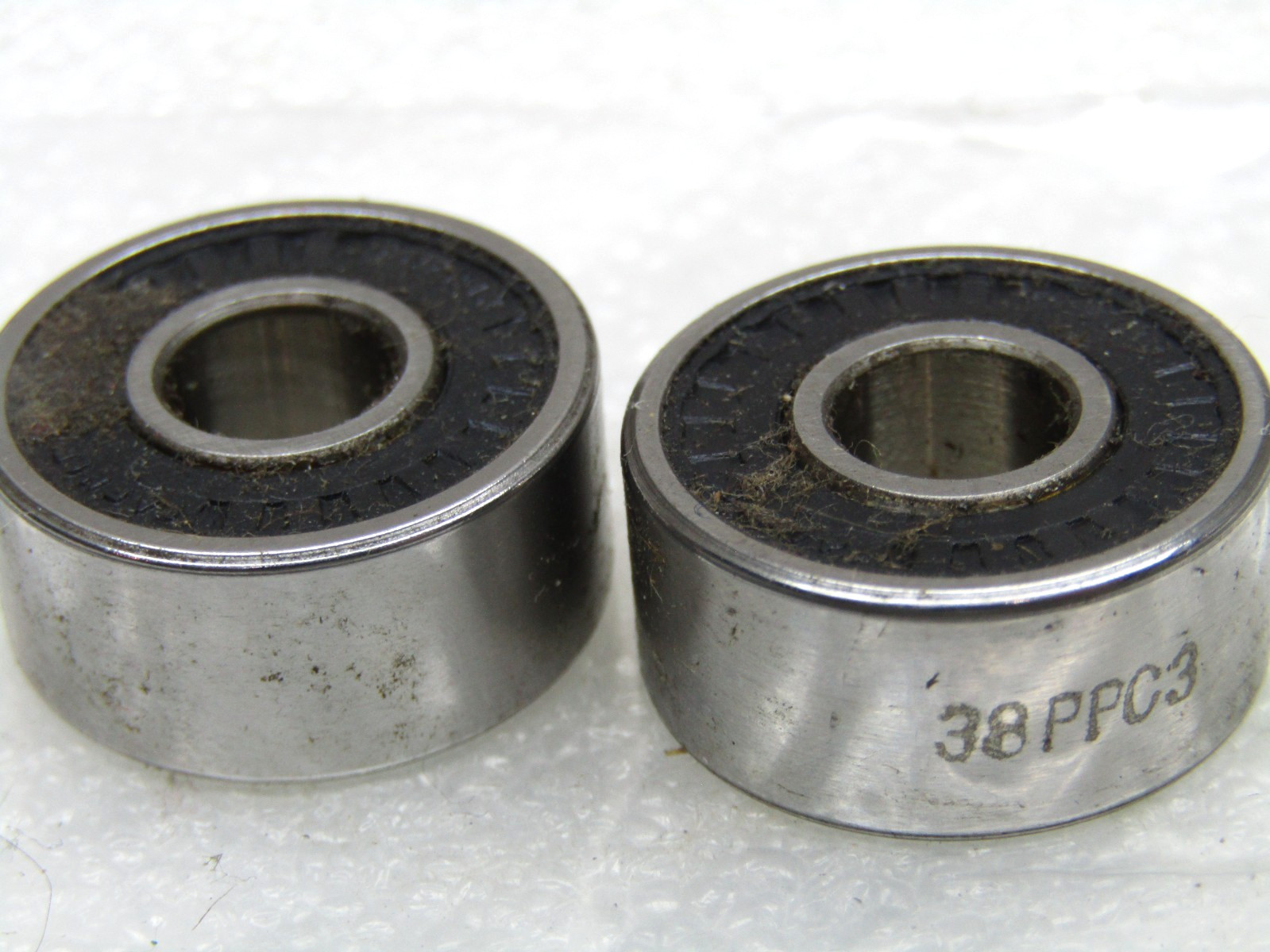 (Lot of 2) Fafnir 38PP 8mm X 22mm X 10mm Sealed Bearing
