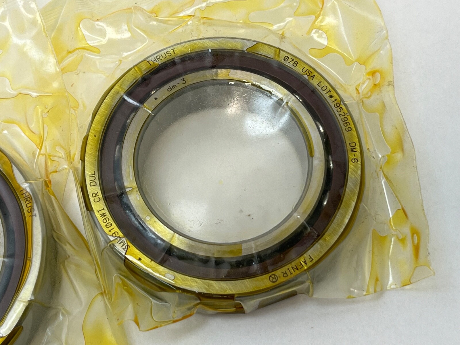Fafnir 3MM9109WI-DUL Bearing 7009-A 3MM-9109-WI-CR-DUL Timken 45x75x16 mm 2 Pcs