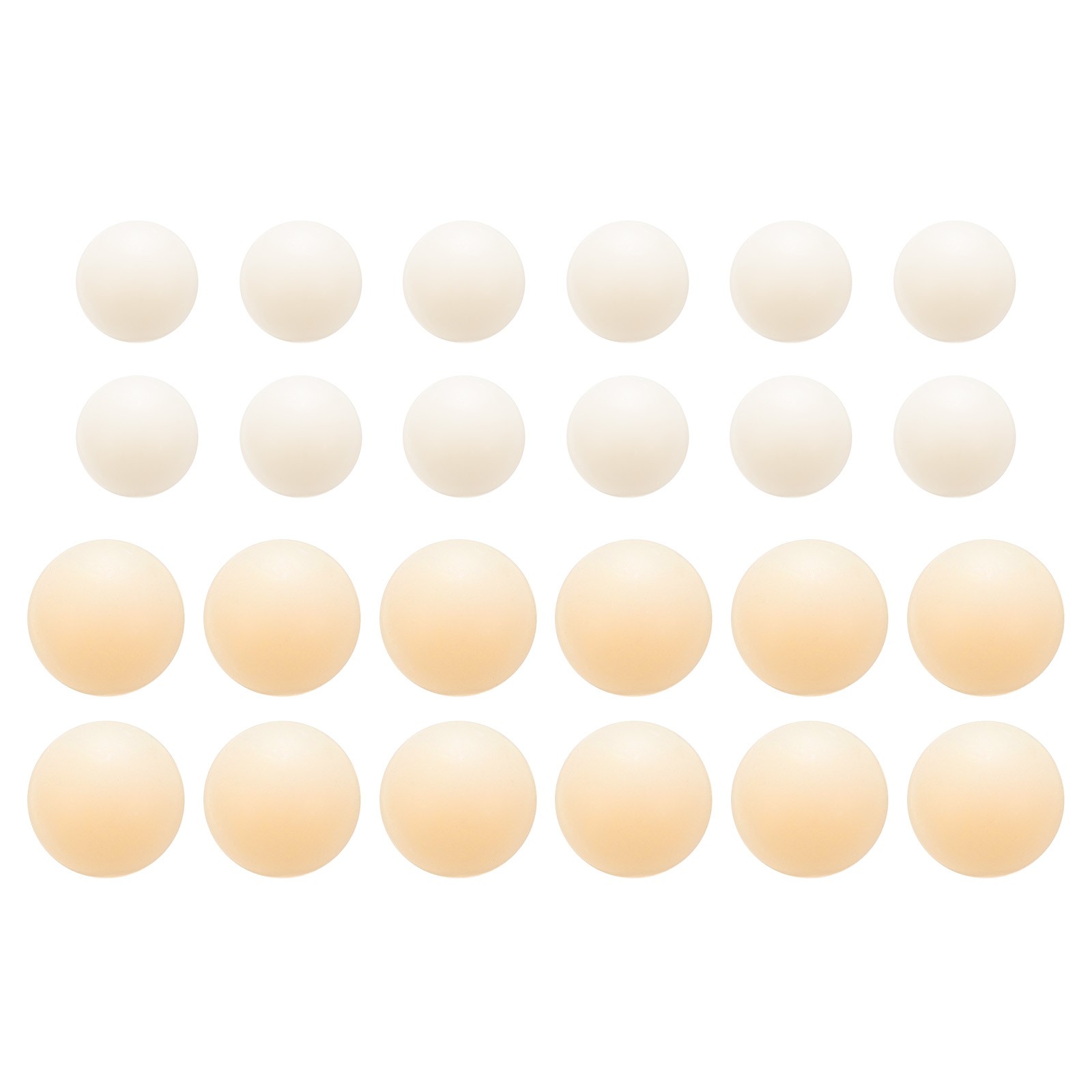 24pcs Nylon Bearing Balls 4mm 5mm Solid Plastic Balls
