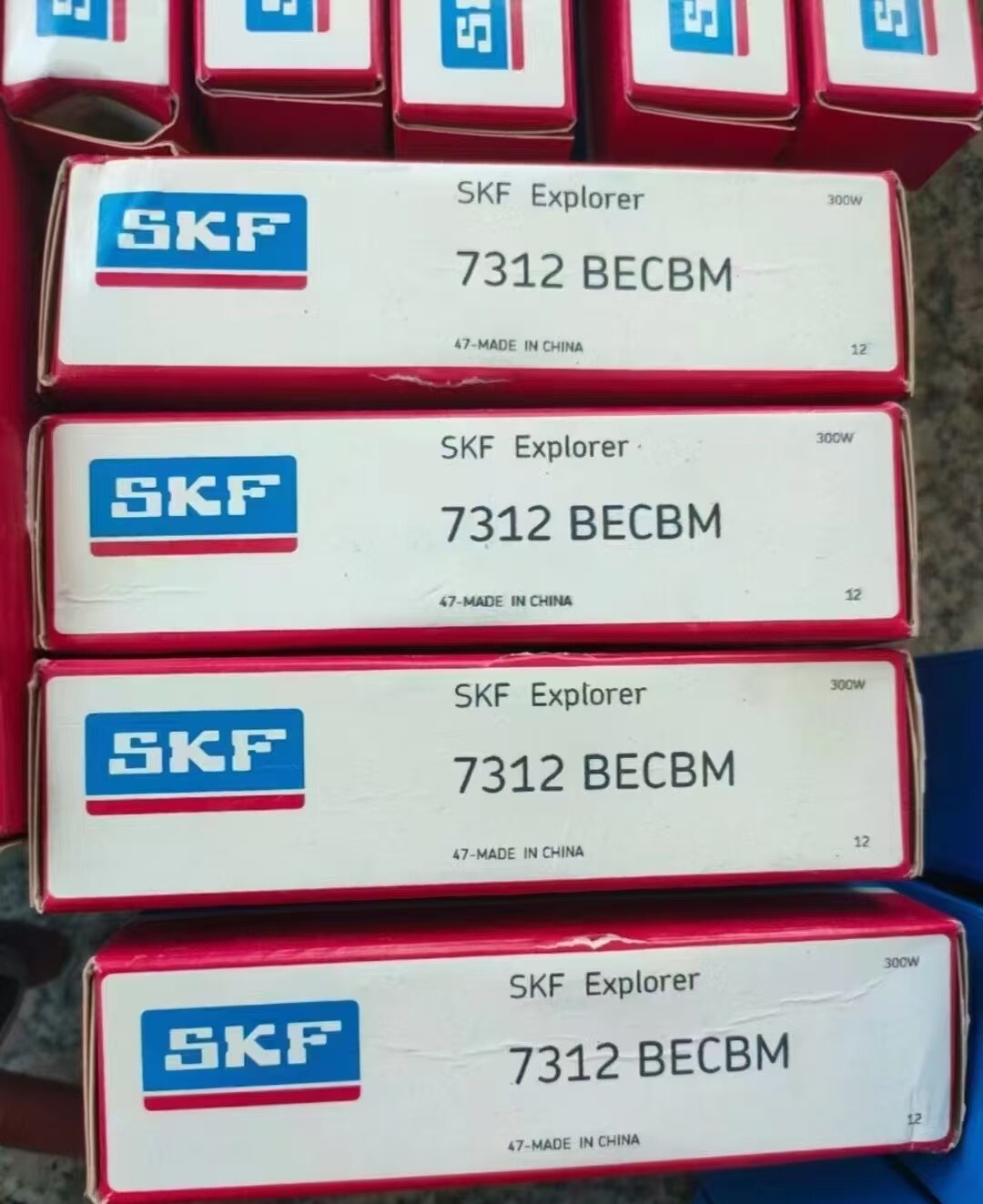 NEW SKF 7312 BECBM Angular Contact Ball Bearing 1PCS #DW