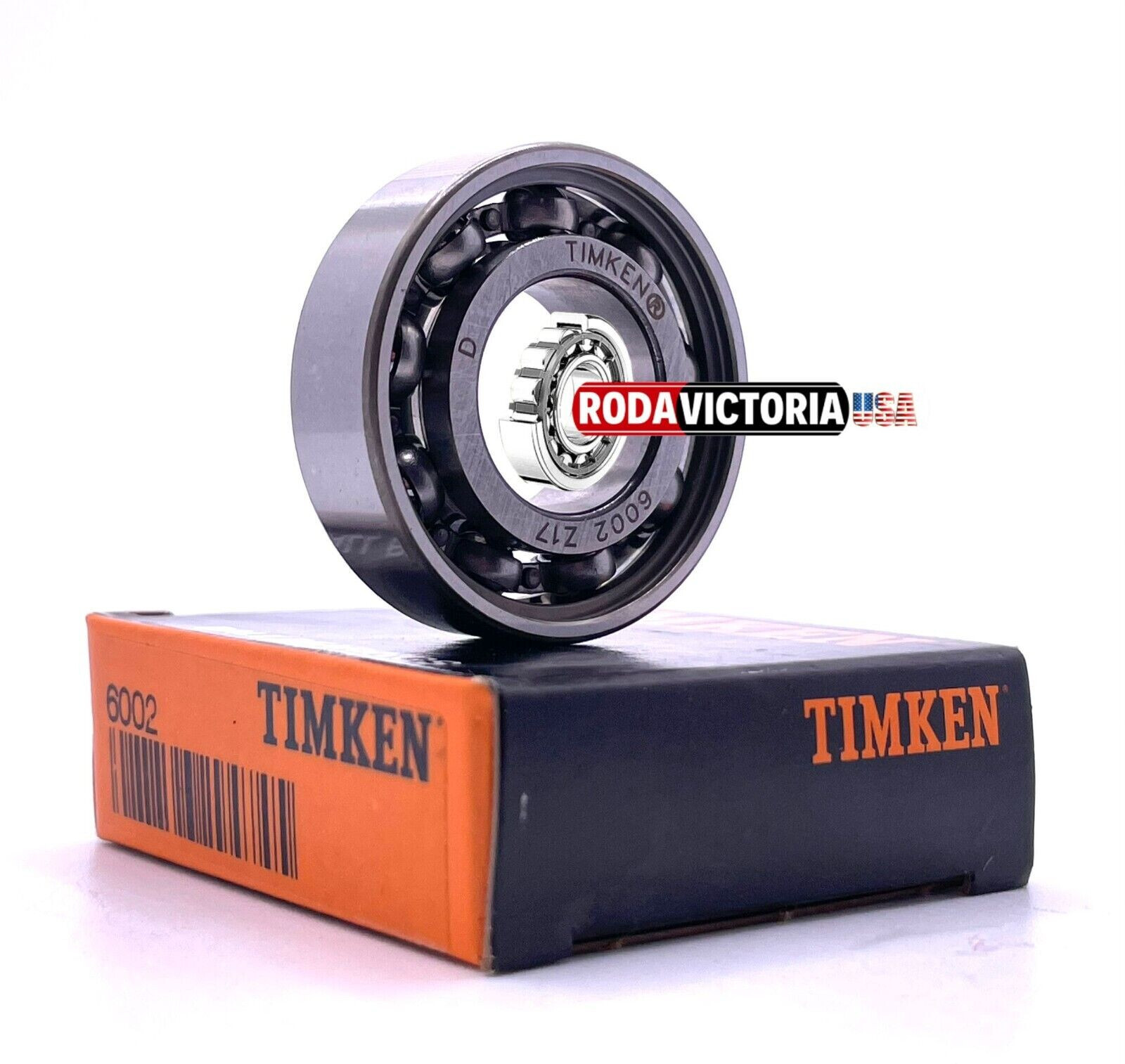 TIMKEN 6002 DEEP GROOVE BALL BEARING, OPEN NO SEALS 115x32x9mm