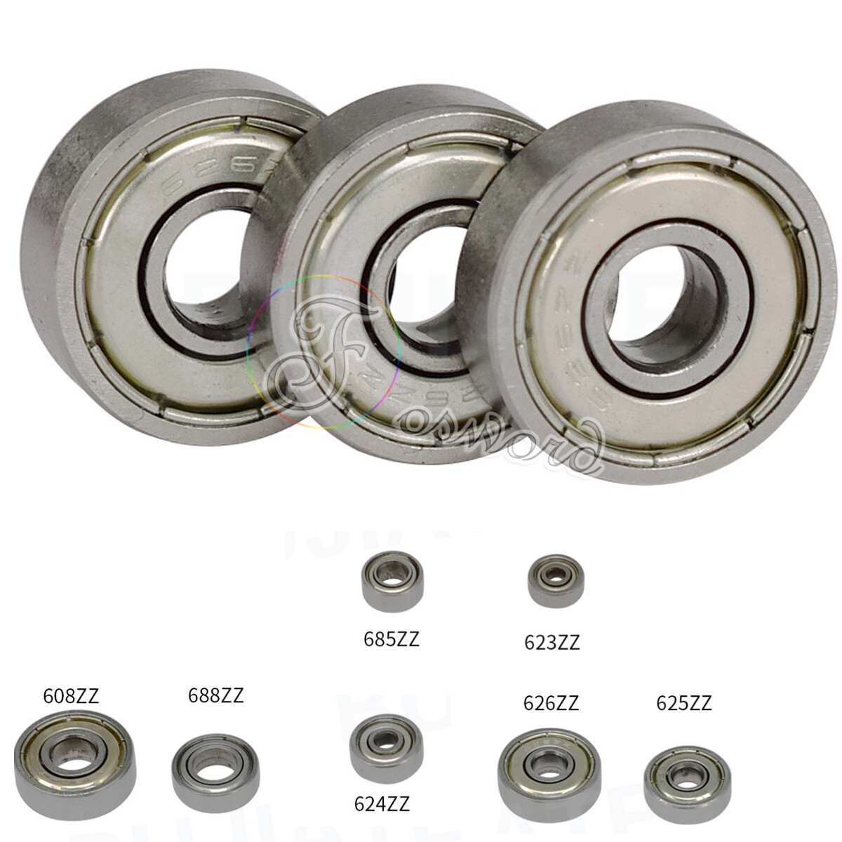 Carbon Steel Sealed Deep Groove Ball Bearings – 625ZZ 624ZZ 608ZZ 606ZZ 685ZZ
