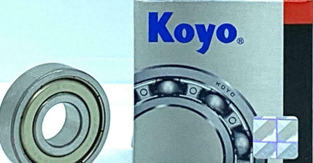 NEW KOYO 6000 ZZ C3 DEEP GROOVE BALL BEARING, METAL SHIELDED 10x26x8 mm