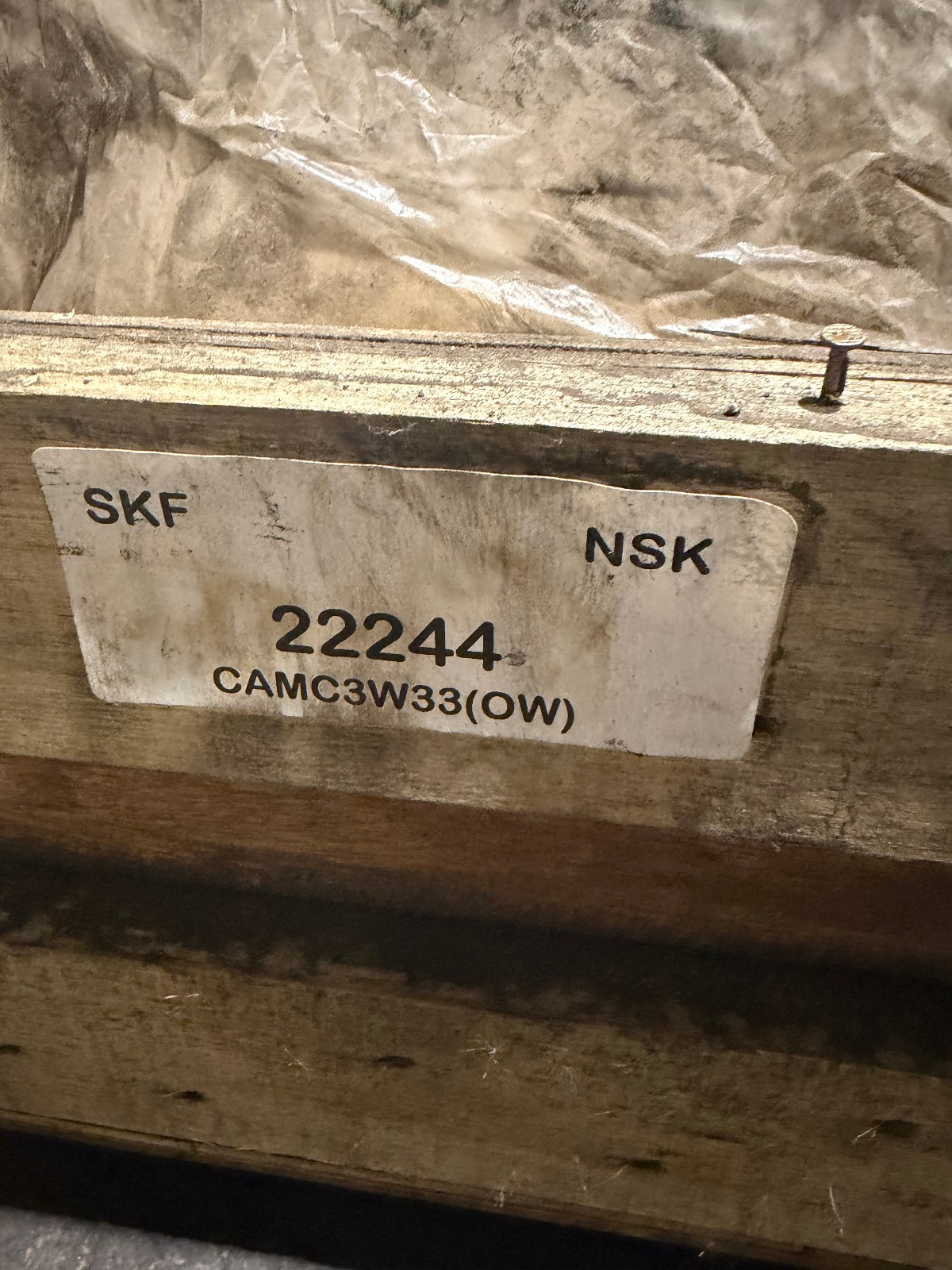 SKF 22244CC / C3W33 Spherical Radial Bearing