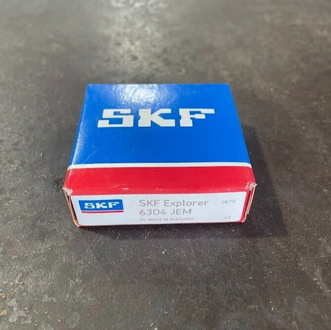 6304 JEM SKF Open Ball Bearing 20x52x15 mm C3 Internal Clearance