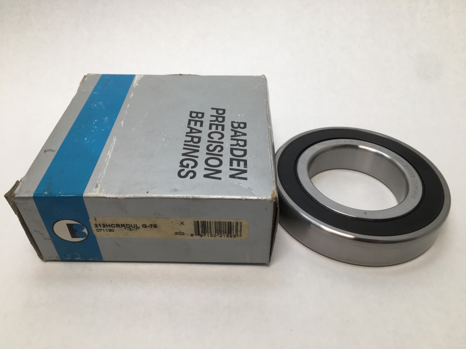 Barden 212HCRRDUL Angular Bearing 60x110x22 mm 212 HCRRUL HC RR DUL 7212 USA