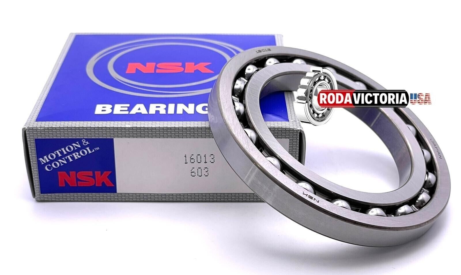 NSK 16013 C3 DEEP GROOVE BALL BEARINGS 65x100x11mm MADE IN JAPAN