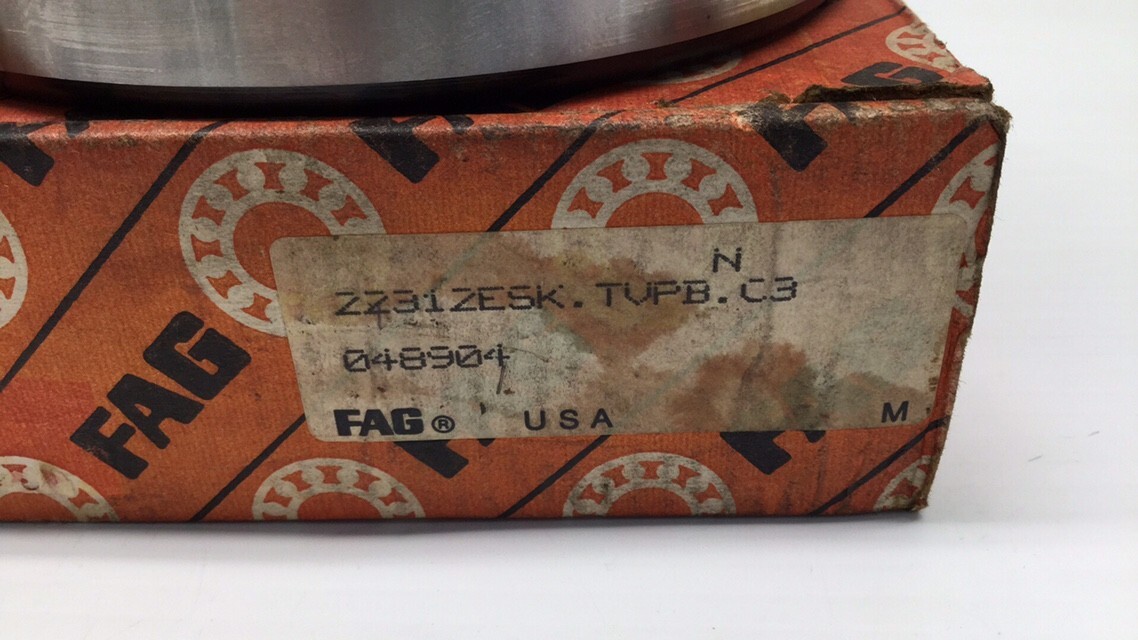 FAG 22312ESK TVPB C3 Spherical Roller Bearing Tapered Bore 60mm-63mm ID 130mm OD