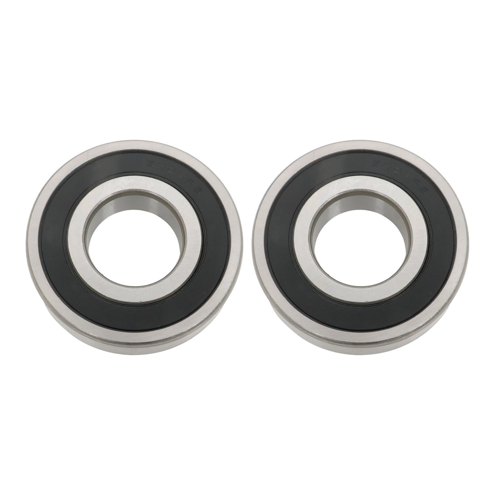 2 Pcs 6307-2RS Ball Bearing 35x80x21mm Double Rubber Sealed High Speed