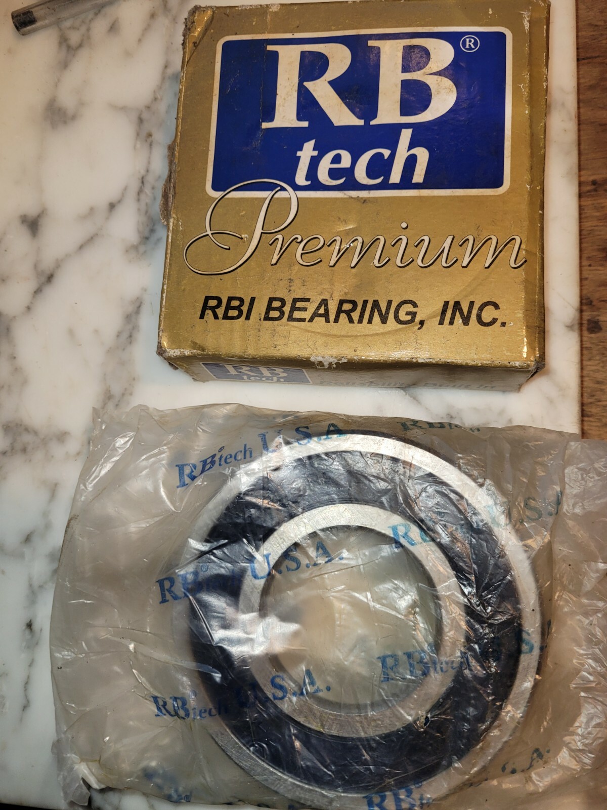 RB Tech 6309 2RS/C3 Radial Ball Bearing Sealed RBI Bearing