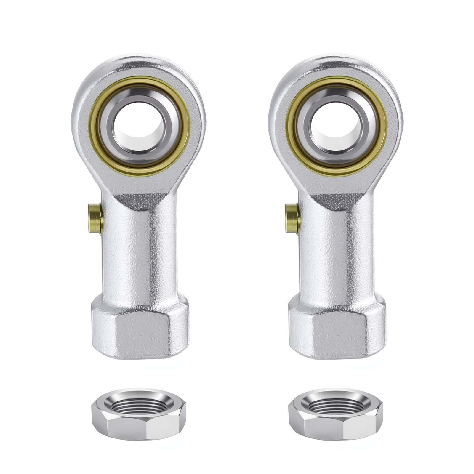 2Pcs PHSB4 Rod End Bearing 1/4 Inch Bore Pre-Lubricated 1/4-28 Female Thread …