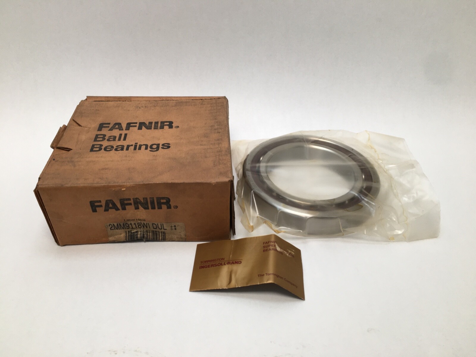 Fafnir 2MM9118WI Angular Contact Bearing 90x140x24 mm 7018 2-MM-9118-WI USA