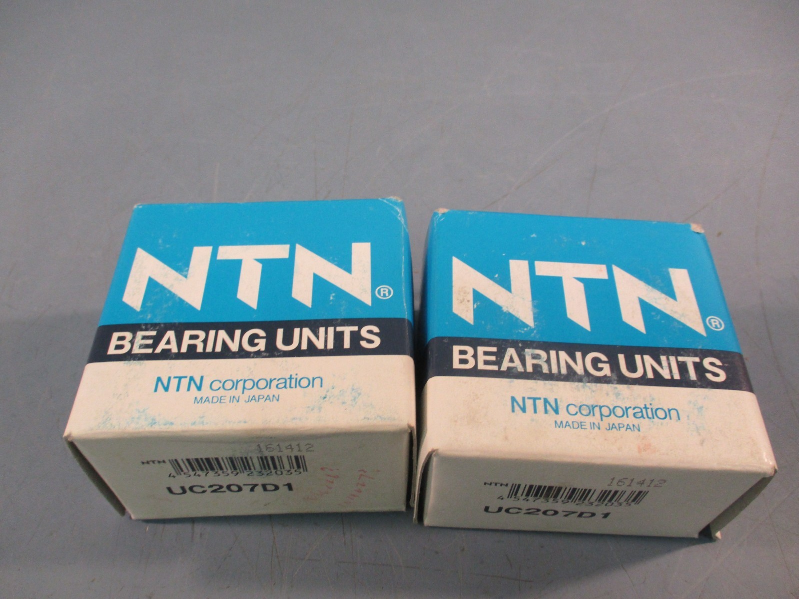 Lot of (2) NTN Bearings Unit UC207D1 35x72x42mm Set Screw Insert Bearings