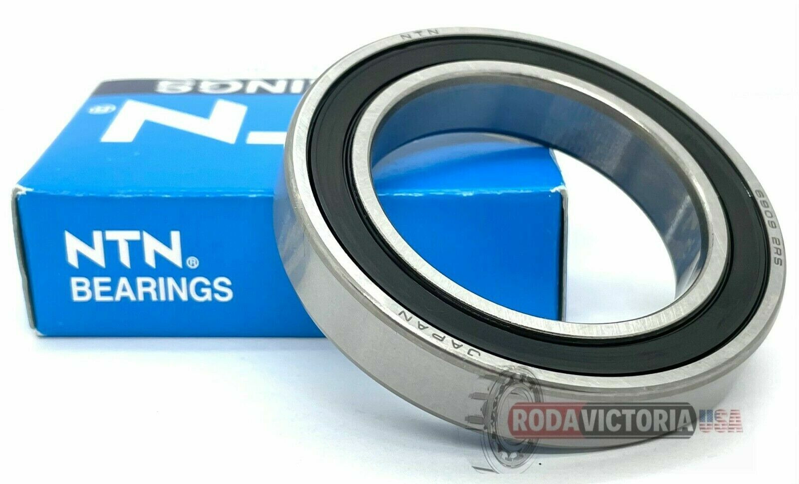 NTN JAPAN 6909-2RS two side rubber seals bearing 6909-rs ball bearings 6909LLU !