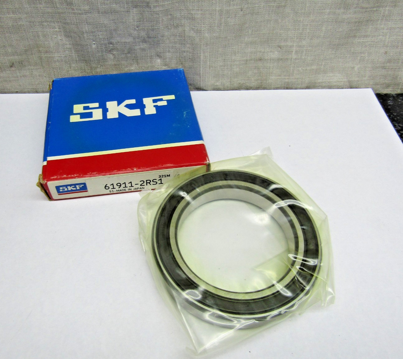 SKF 61911-2RS1 55mm X 80mm X 13mm Sealed Bearing