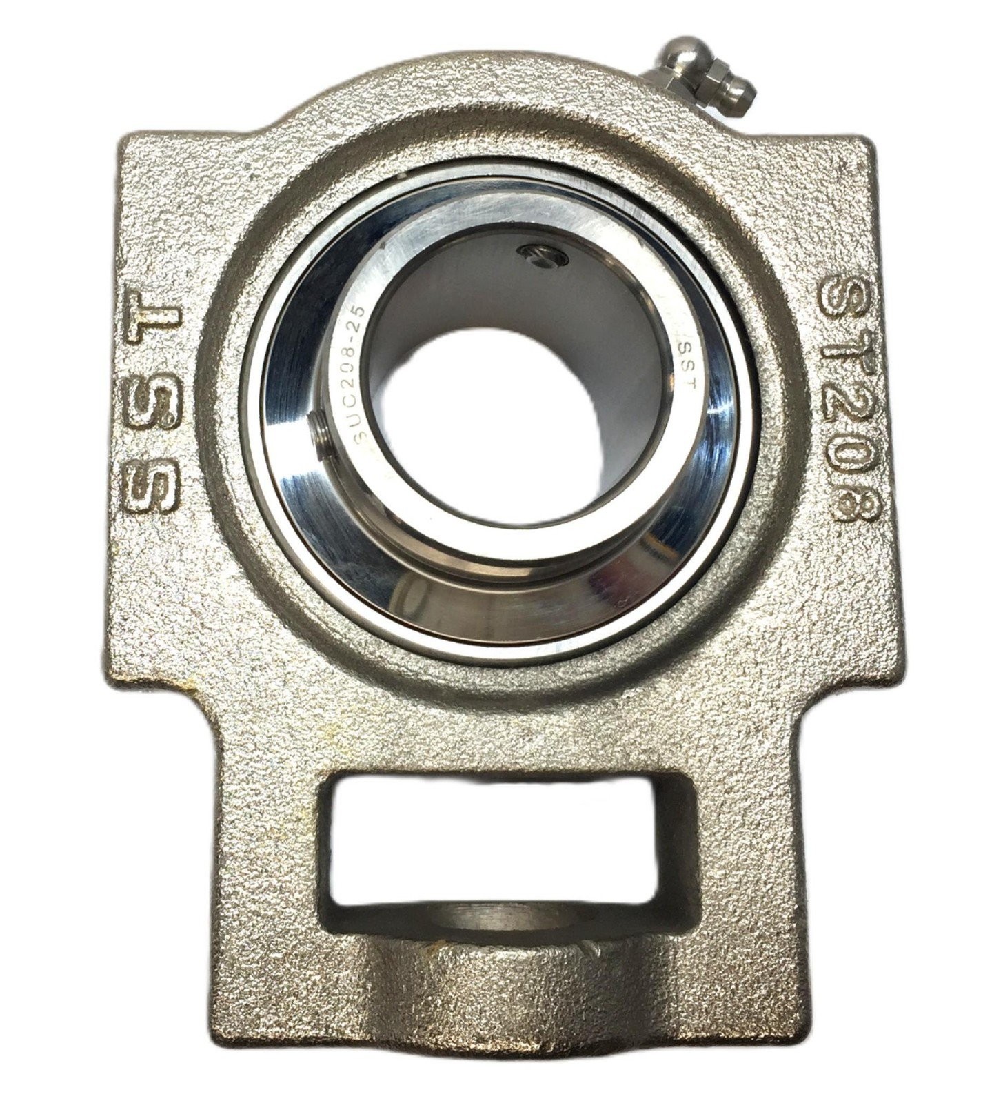 SST Mounted Ball Roller Bearing Housing with Zerk Fitting ST208 (SUC208-25) NOS