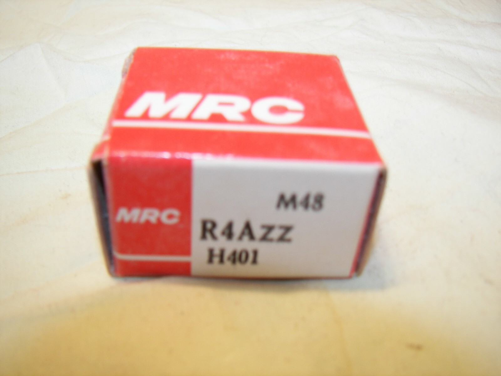 New Old Stock MRC R4AZZ H401 Deep Groove Double Sealed Ball Bearing 3/4″ x 1/4″