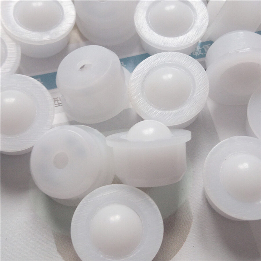 2×NH-8H Miniature Nylon Plastic Ball Transfer Bearing Furniture Cabinet Pulley