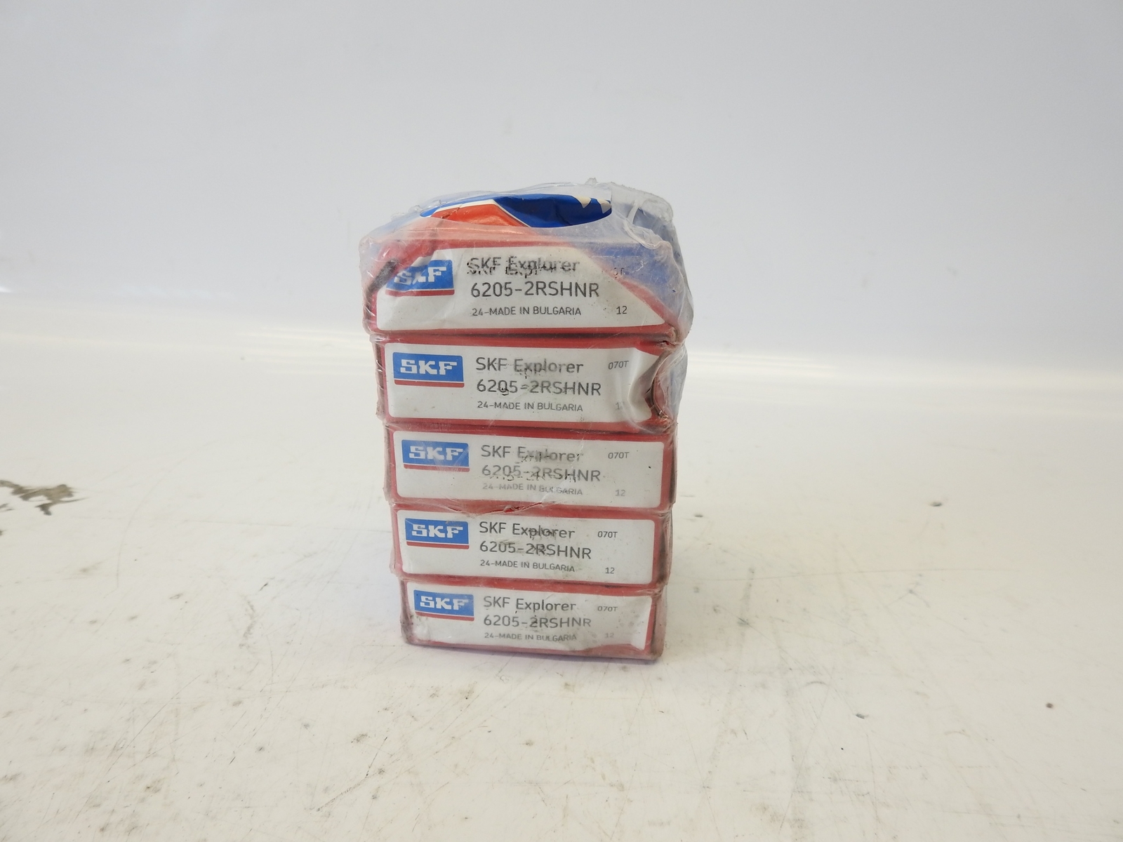 (5 Pk) 62052RSRNR Sealed Snap Ring Deep Groove Ball Bearing 25x52x15mm