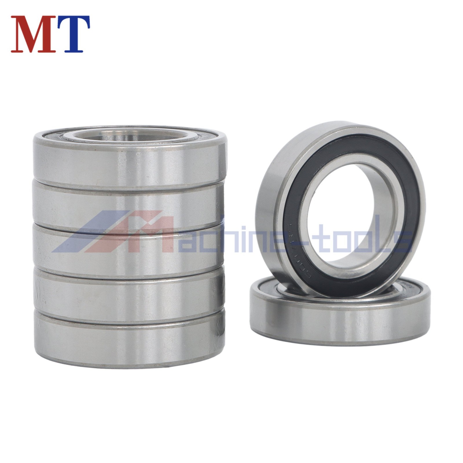 6007-2RS Rubber Sealed Ball Bearings 10pcs 35x62x14mm Set