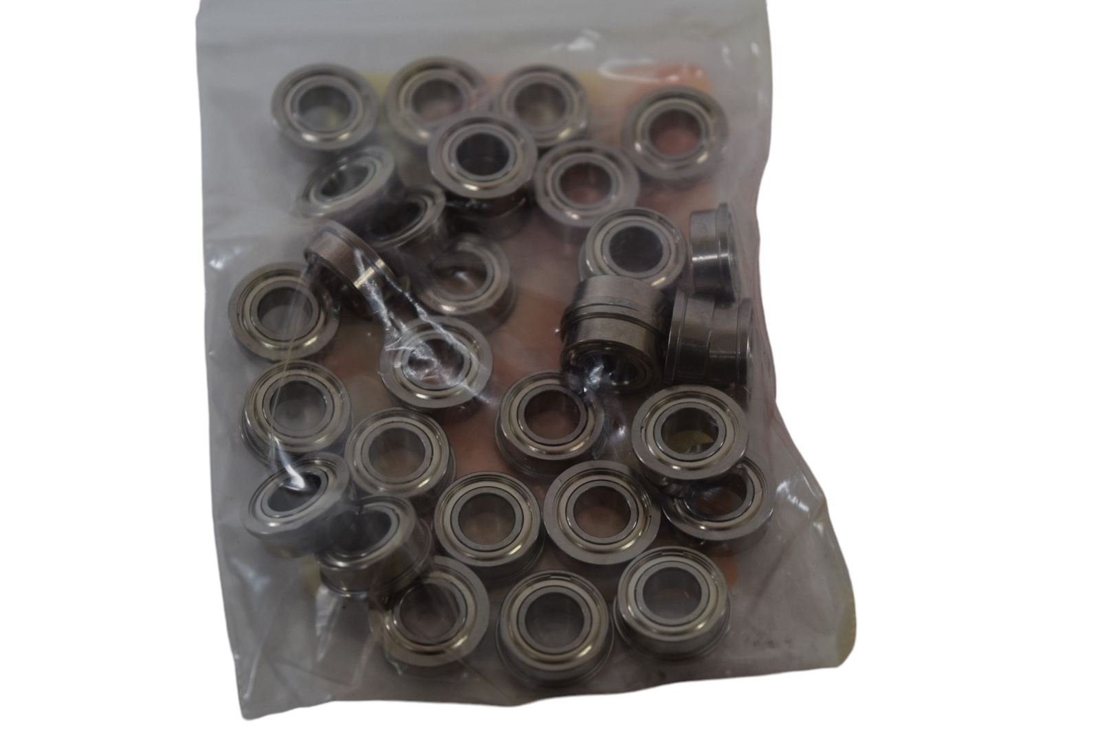 Pack of 32 NEW Ball Bearings FL .25” x .50” x .19” SS SHD