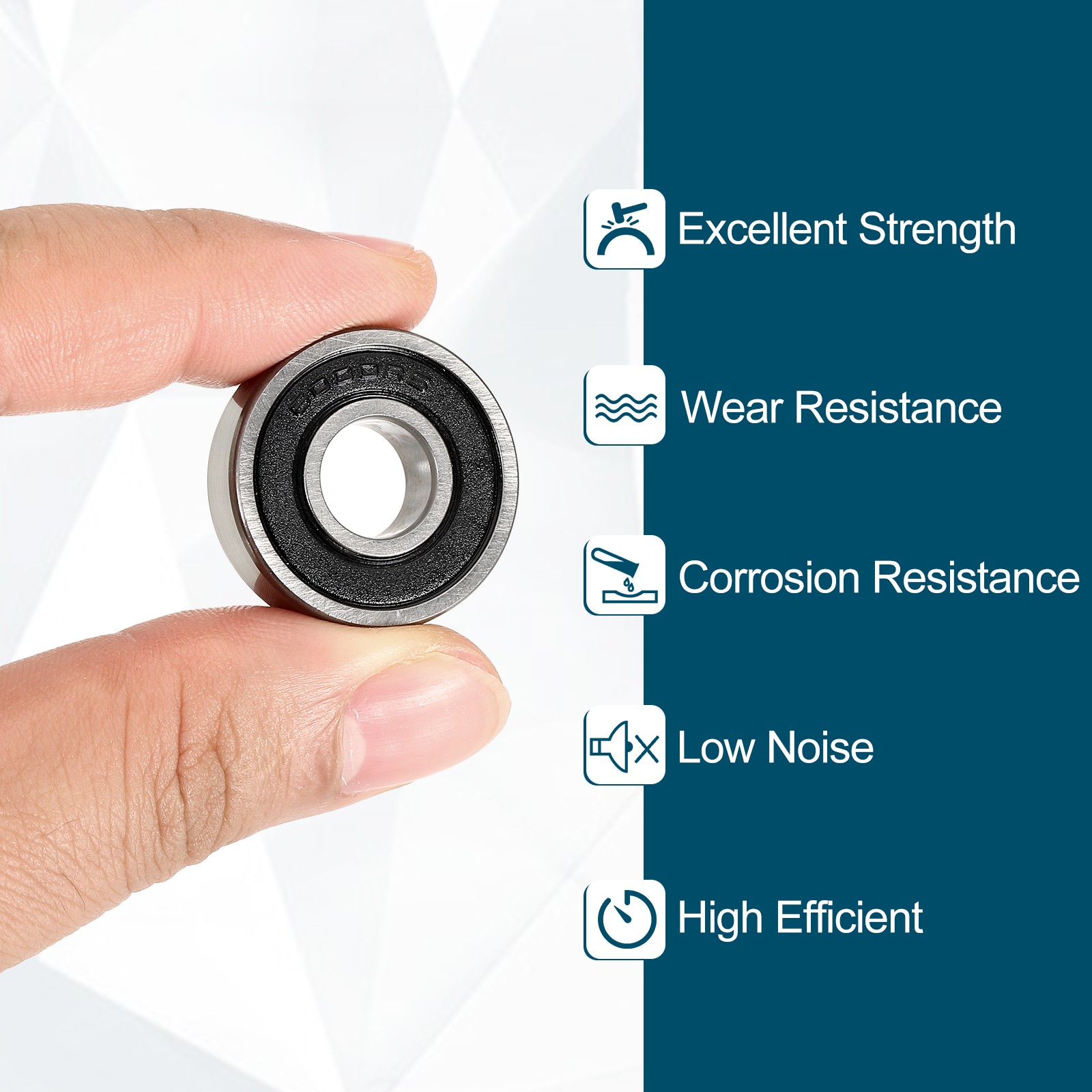 Nonstandard Ball Bearings 10268-2RS for 10mm ID x 26mm OD x 8mm Thickness