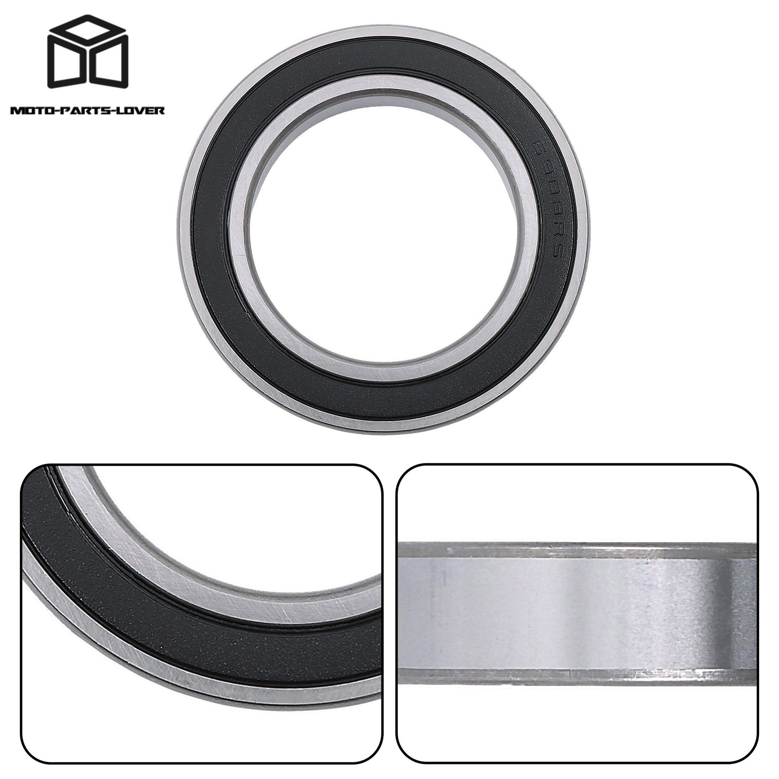 40x62x12mm 6908-2RS Bearings 10pcs Double Rubber Sealed