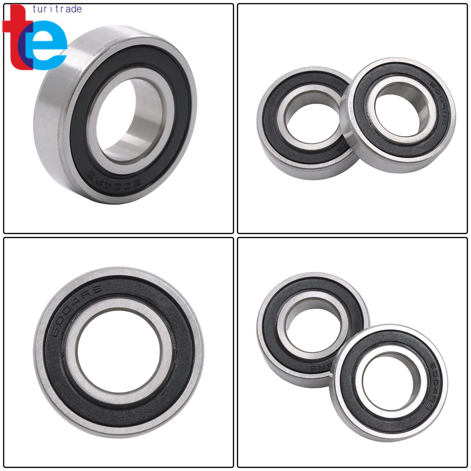 6004-2RS C3 Ball Bearings 10 Pack 20mm ID 42mm OD 12mm Wide Premium Sealed