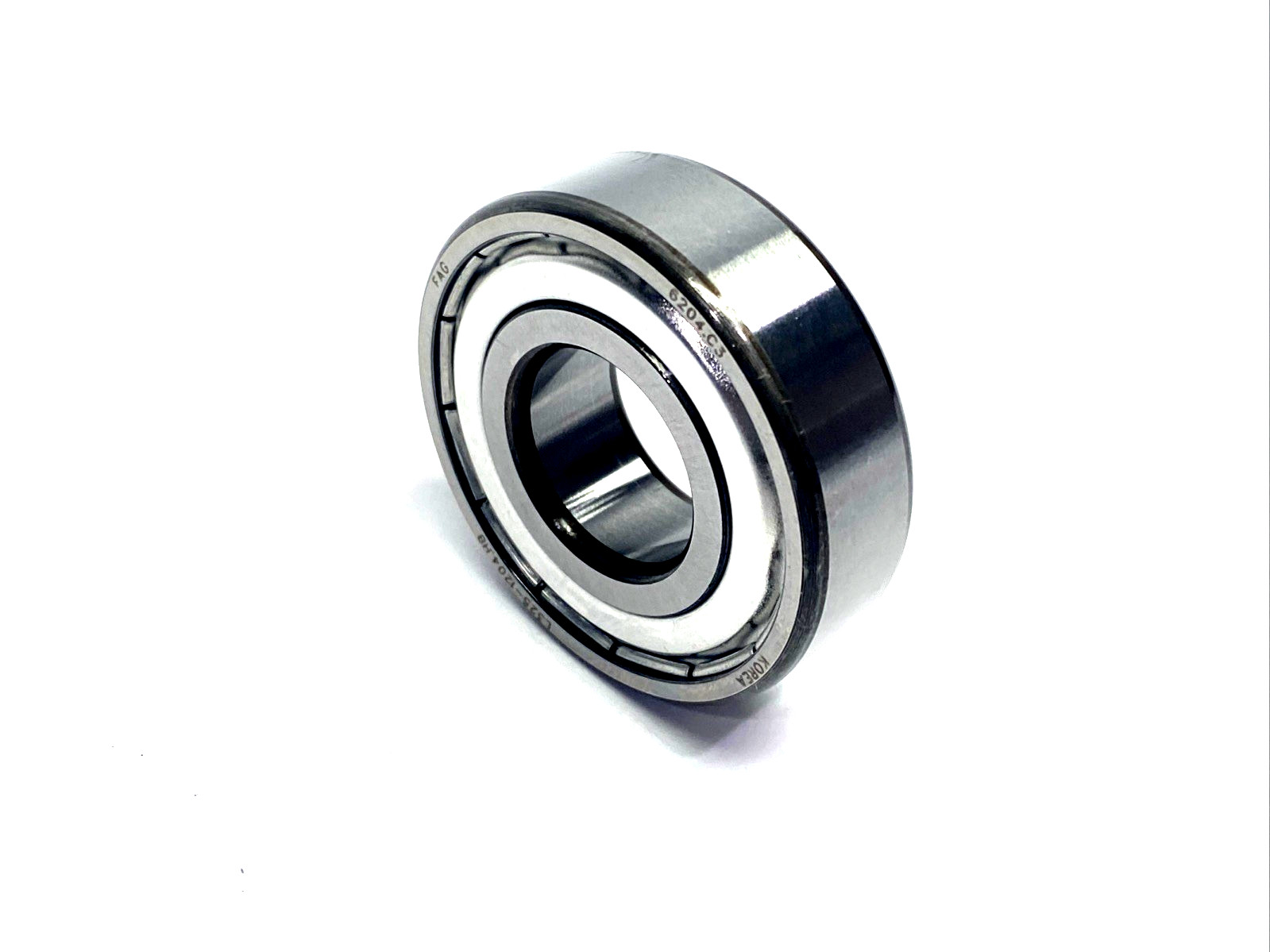FAG 6204.2ZR.C3.L38 Double Shielded Radial Deep Groove Ball Bearing LOT OF 2