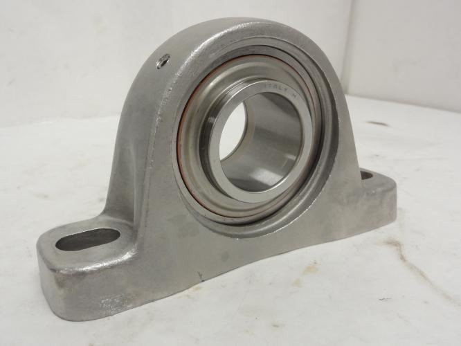201637 New-No Box; MRC SPB107SS Pillow Block Bearing; SS; 1-7/16″ID; 2-Bolt