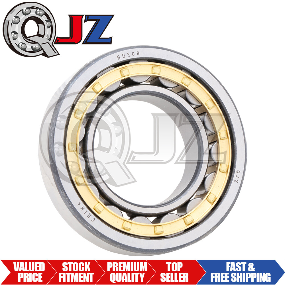 [Qty.1] NU209 Cylindrical Roller Bearing Open 45 mm x 85 mm x 19 mm (IDxODxW)