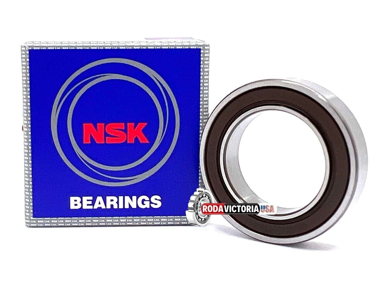NSK JAPAN 6804 DD DEEP GROOVE BALL BEARING, RUBBER SEALED 20x32x7 mm 61804-2RS!!