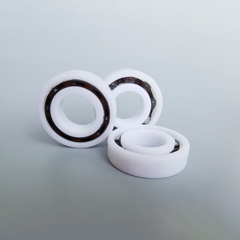 ID 3mm-60mm POM Plastic Deep Groove Ball Bearing Corrosion resistance Waterproof