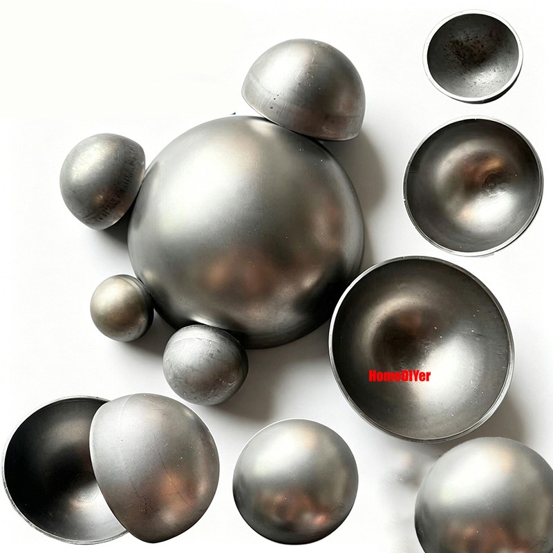 Weldable Steel Metal Half Hollow Ball Round Sphere Iron Hemispheres Ø 17mm-350mm