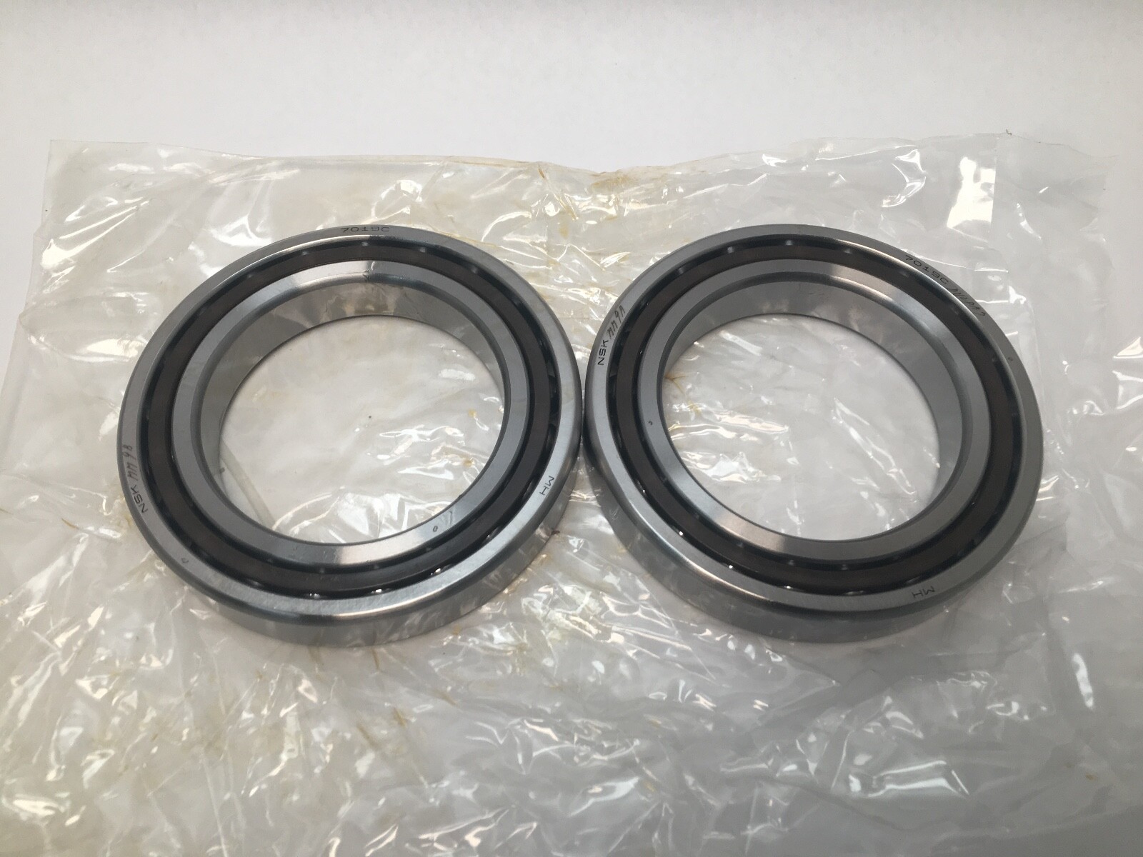 NSK 7019CTYDULPA7 Angular Contact Bearing 95x145x24mm 7019 CTY DUL PA7 Japan Set