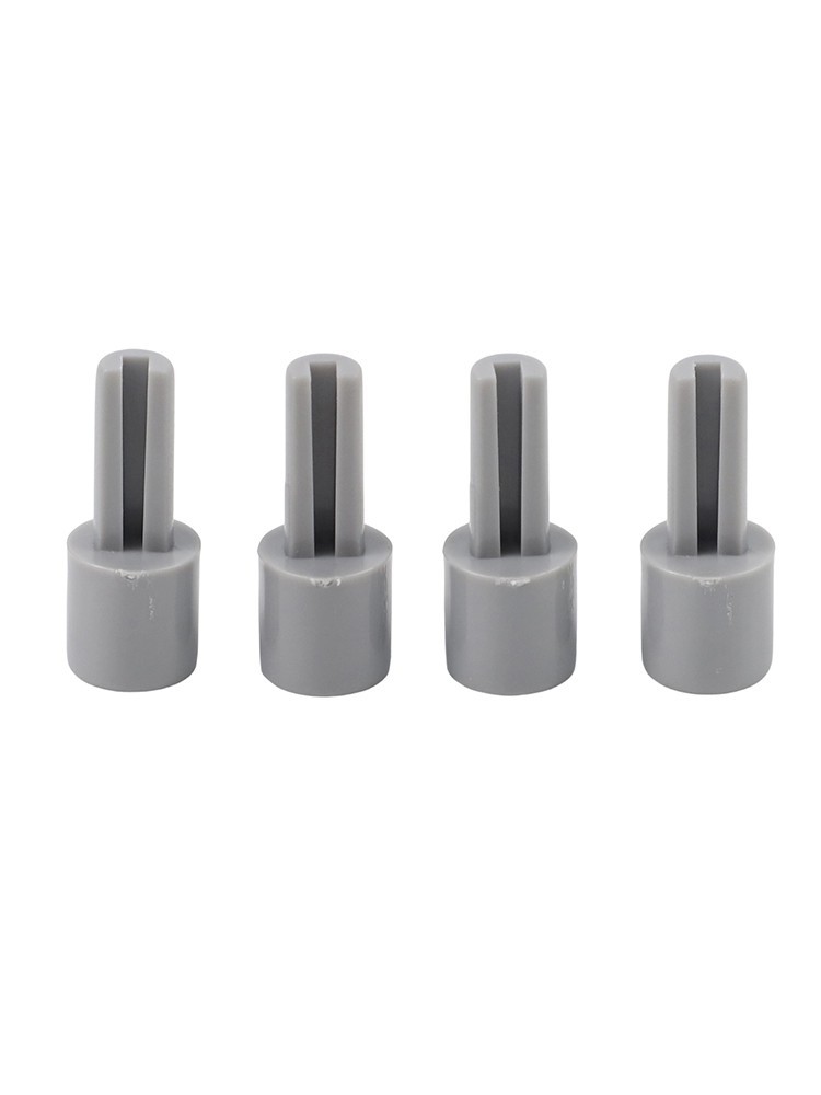 Mixer Potentiometer Knobs 4PCS Grey for Lengthening Shaft with 6mm Diameter