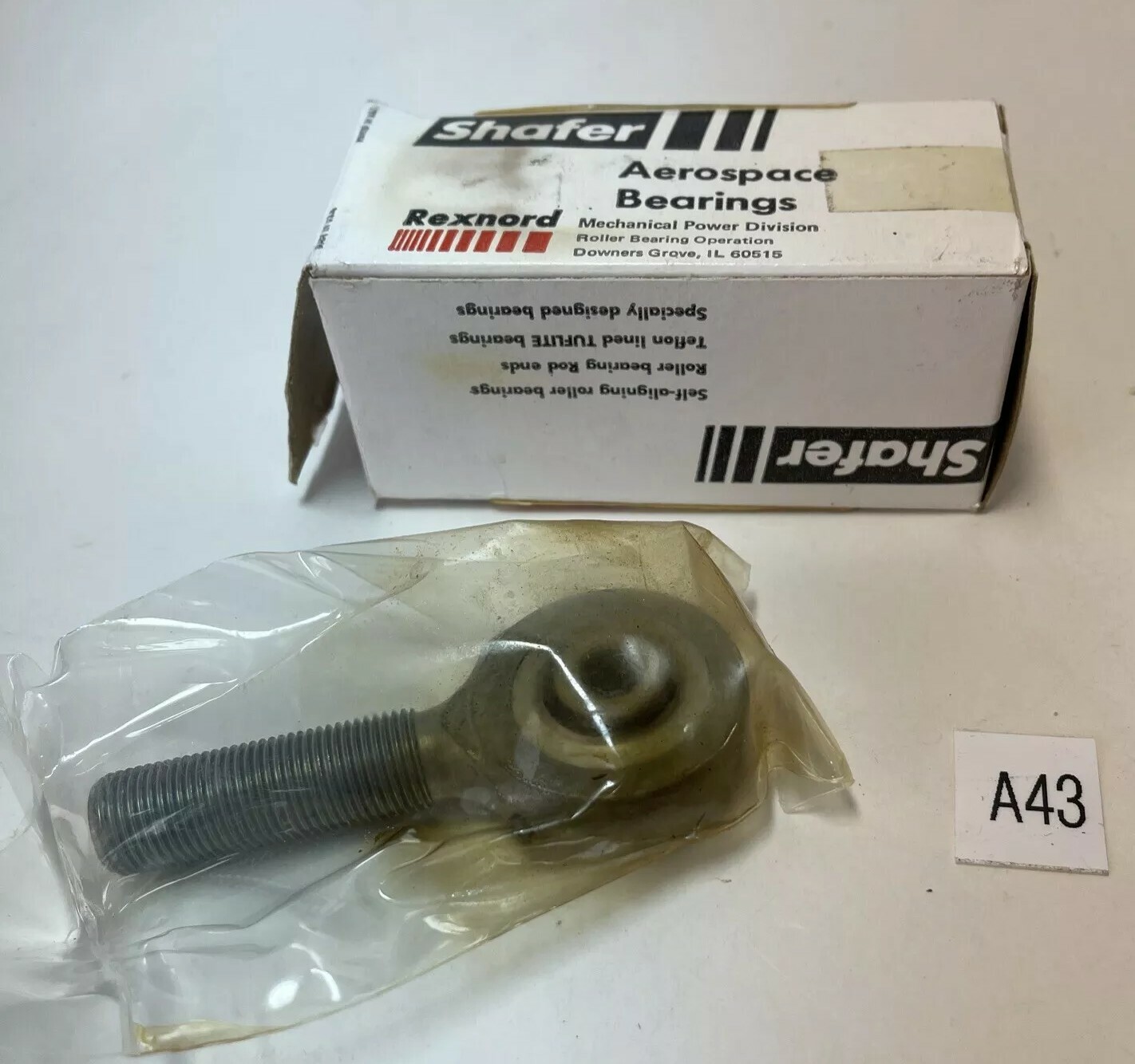 *NEW* Shader Aerospace Bearings SM6-10B Rod End Bearing + Warranty/Fast Shipping