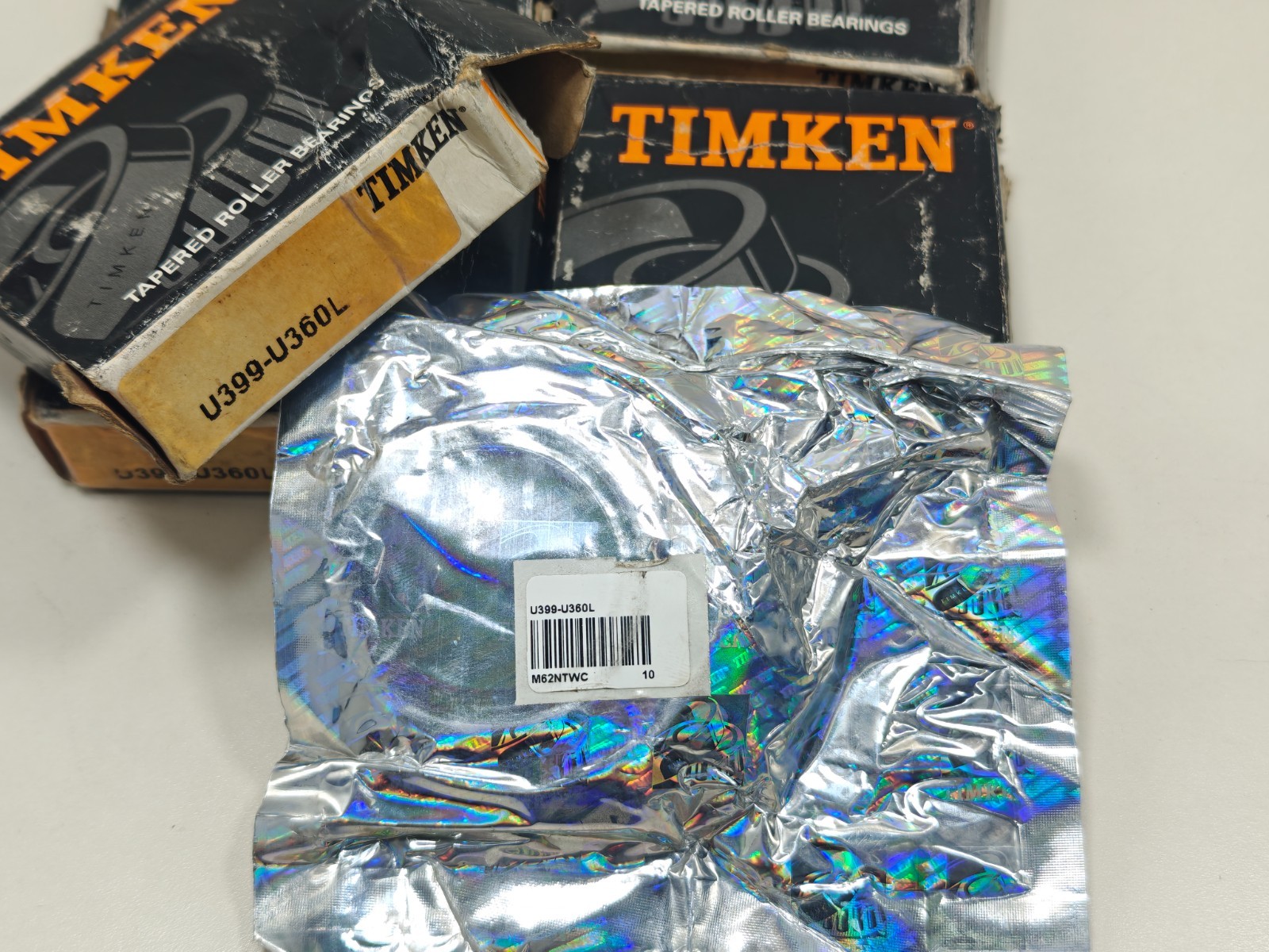 (5Pcs) U399-U360L Timken Tapered Roller Bearing Cone&Cup Timken U399 U360L 5PCS