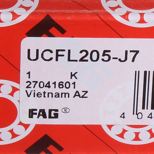 UCFL205-J7 FAG 25,00 x 130,00 x 35,80 mm HOUSING/BEARING ASSY