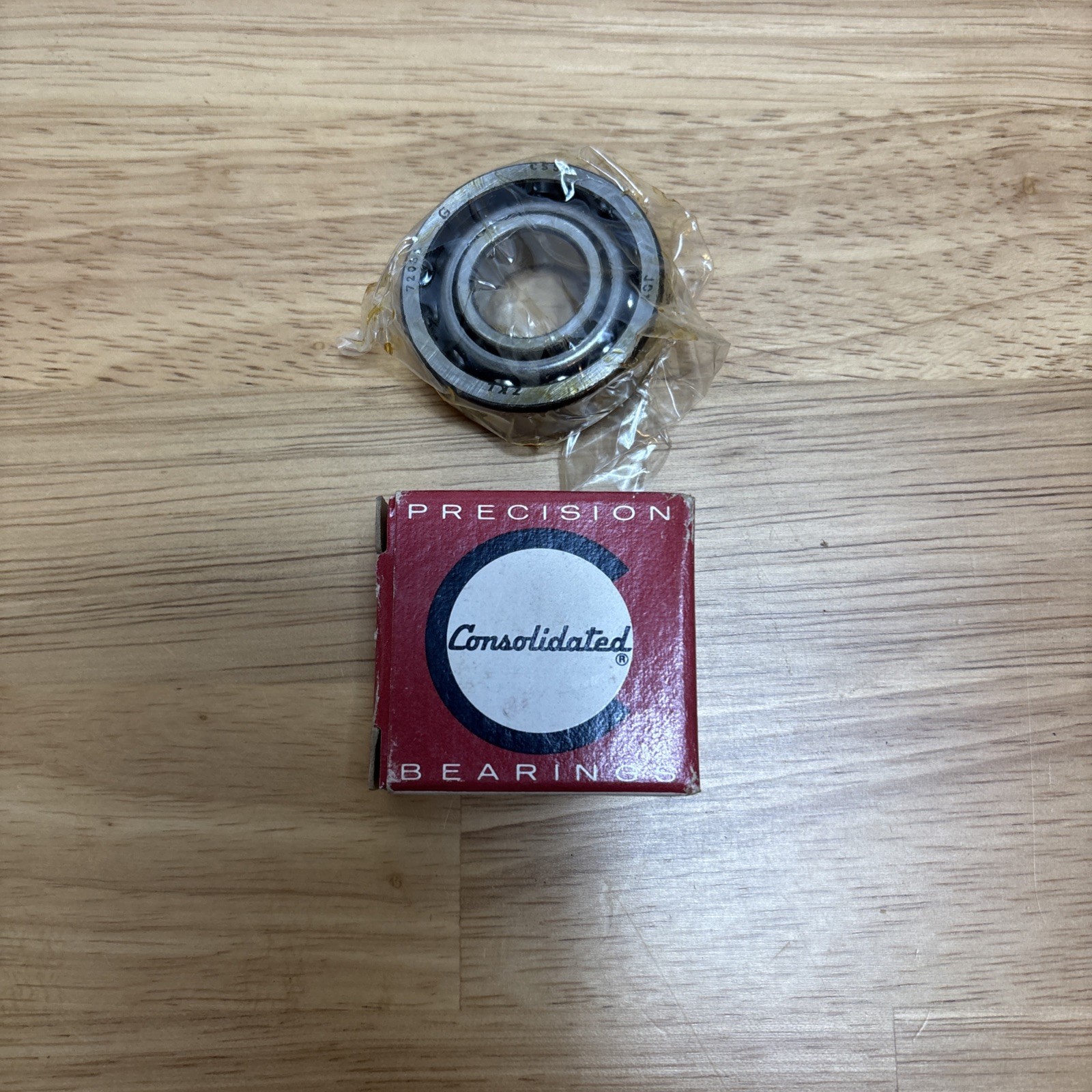 Consolidated 7203BG 17mm X 40mm X 12mm Angular Contact Bearing NOS