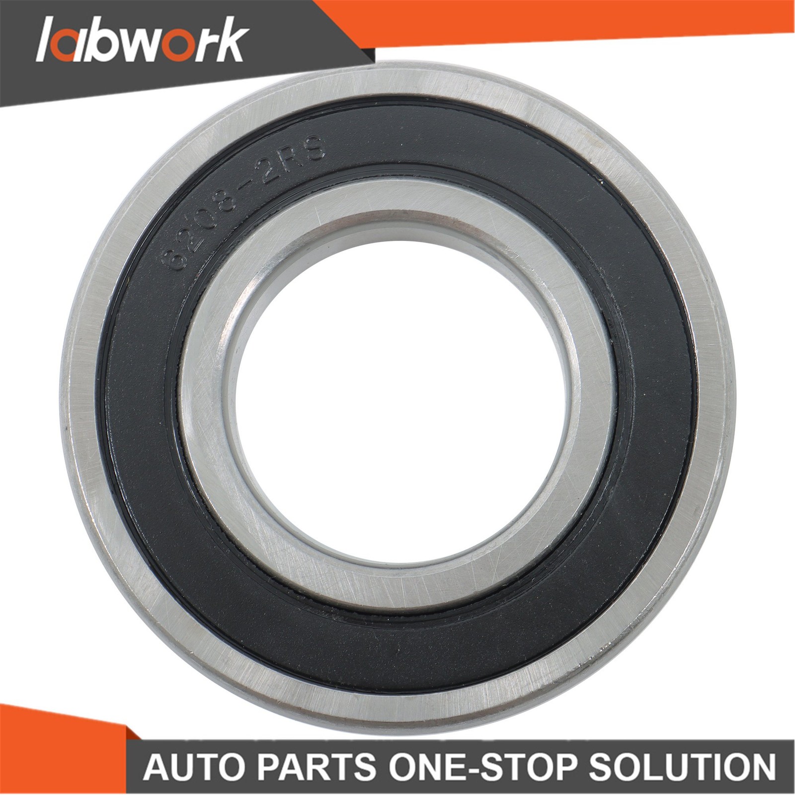 Labwork 6208-2RS Deep Groove Bearings 4pcs 40mm x80mm x18mm Rubber Sealed